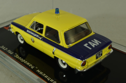 Заз-966 Запорожец,  Милиция, Гаи, желтый, TruckTyr 1:43