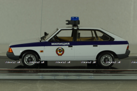 Москвич-21418 Милиция, Гаи, серый, TruckTyr 1:43
