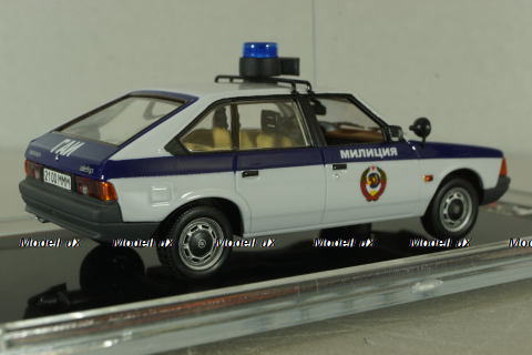 Москвич-21418 Милиция, Гаи, серый, TruckTyr 1:43