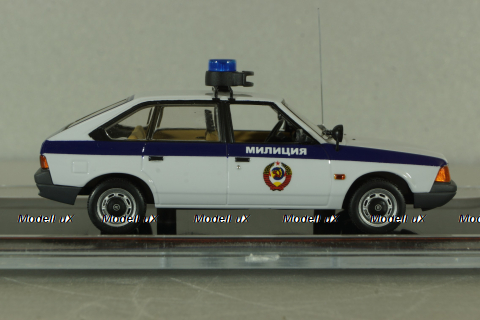 Москвич-21418 Милиция, Гаи, серый, TruckTyr 1:43