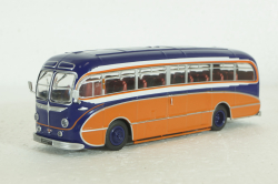 Burlingham Seagull, orange/blue,  Kultovni Autobusy Minule Ery 1:72