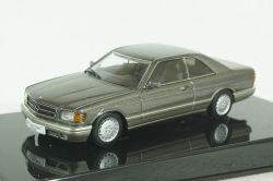 Mercedes-Benz 500 SEC Coupe (С126), antracite grey metallic, 56213, AutoArt 1:43