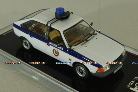 Москвич-21418 Милиция, Гаи, серый, TruckTyr 1:43
