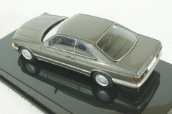 Mercedes-Benz 500 SEC Coupe (С126), antracite grey metallic, 56213, AutoArt 1:43
