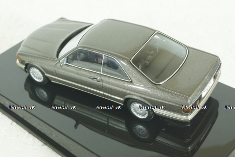 Mercedes 500 SEC Coupe (C126), antracite grey metallic, 56213, AutoArt 1:43