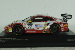 Porsche 911 GT3 R No.22, 24h Spa Bergmeister/Makowiecki/Olsen 2020, LEGT43041, IXO 1:43