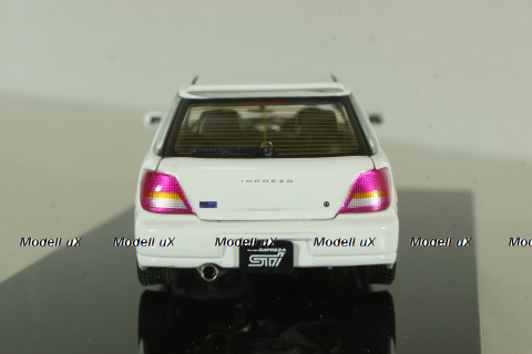 Subaru Impreza WRX Wagon STI 2001, white, 58633, AutoArt 1:43
