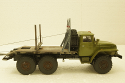 Урал-4320, лесовоз, хаки, Конверсии 1:43