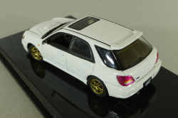 Subaru Impreza WRX Wagon STI 2001, white, 58633, AutoArt 1:43