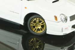 Subaru Impreza WRX Wagon STI 2001, white, 58633, AutoArt 1:43