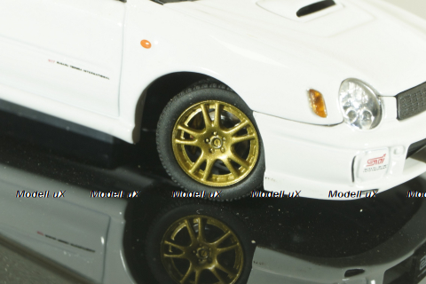 Subaru Impreza WRX Wagon STI 2001, white, 58633, AutoArt 1:43