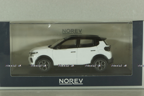Citroën C3 2024 Polar White & Black roof, 155311, Norev 1:43