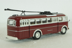 Ikarus 60T, троллейбус  red,  Kultovni Autobusy Minule Ery 1:72