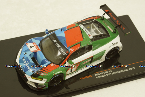 Audi R8 LMS #4 Winner 24h Nürburgring 2019 Audi Sport Team Phoenix, LEGT43065, IXO 1:43