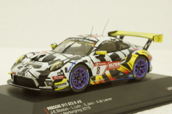 Porsche 911 GT3 R #8 24h Nürburgring 2019 Iron Force, LEGT43012, IXO 1:43