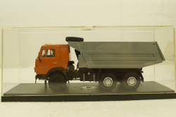 Камаз-5511, самосвал, оранжевый/серый, Конверсия 1:43