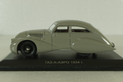 Газ-А-Аэро 1934, серый, 100207, Dip Models 1:43