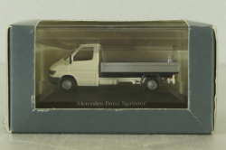 Mercedes Sprinter truck (W901) 1995, white/grey, B66000031, Herpa 1:87