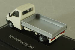 Mercedes Sprinter truck (W901) 1995, white/grey, B66000031, Herpa 1:87