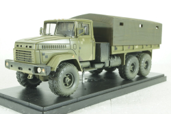 Краз-6322 с тентом, камуфляж, Modellux 1:43