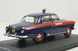 Газ-21 Милиция 1959г, VVM006, VVM 1:43
