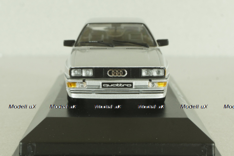 Audi Quattro 1980, silver, Minichamps 1:43