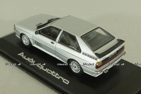 Audi Quattro 1980, silver, Minichamps 1:43