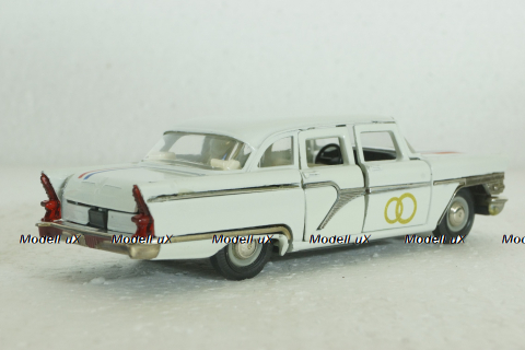 Газ-13 Чайка, С Днем Свадьбы, №2, Агат 1:43