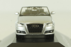 Audi A3 Cabriolet (8P), 2006 Silver, 501.08.033.12, Herpa 1:87