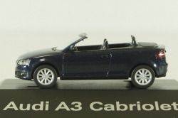 Audi A3 Cabriolet (8P), 2006 blue, 501.08.033.22, Herpa 1:87
