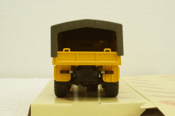 Краз-260 борт с тентом, оранжевый 1980, Н290, Наш Автопром 1:43