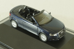 Audi A3 Cabriolet (8P), 2006 blue, 501.08.033.22, Herpa 1:87