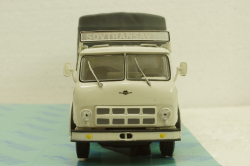 Маз-504В с п/прицепом 5205А Совстрансавто белый, Н789, Наш Автопром 1:43