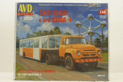 Сборная модель ЗИЛ-130В1 с п/п АППА-4, 7076AVD, AVD Models 1:43