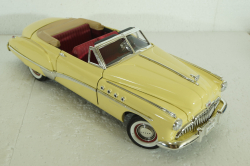 Buick Roadmaster Convertible, from movie Rain Man 1949, yellow, 13616, Greenlight 1:18
