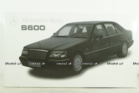 Mercedes S600 (W140), 1994 white, MM140WT, Mission Model 1:18