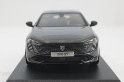 Peugeot 508 GT Hybrid 2023, selenium grey, 475833, Norev 1:43