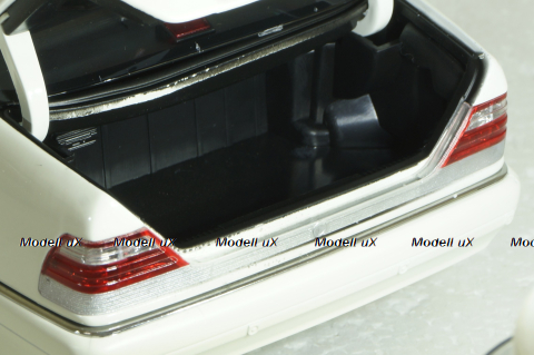 Mercedes S600 (W140), 1994 white, MM140WT, Mission Model 1:18