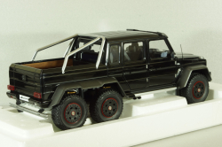 Mercedes G63 AMG 6x6 black, 76306, Autoart 1:18