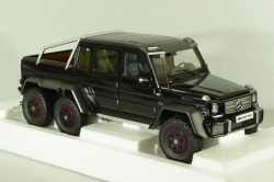 Mercedes G63 AMG 6x6 black, 76306, Autoart 1:18