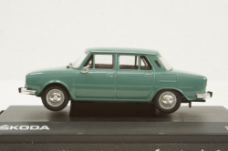 Skoda 110L, green, 143ABS701HE, Abrex 1:43