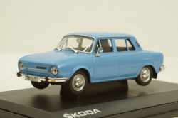 Skoda 110L, blue, 143ABS701LD, Abrex 1:43