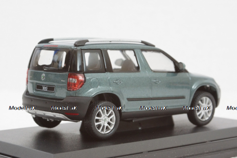 Skoda Yeti, green metallic, 143AB014QB, Abrex 1:43