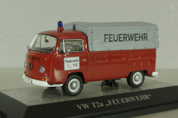Volkswagen T2a  Pritsche Feuerwehr 1967, Premium Classixxs 1:43