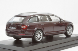 Skoda Octavia III Combi 2013, rosso brunello metalic, 143AB027JB, Abrex 1:43