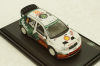 Skoda Fabia WRC Evo II , Rallye Japan 2005,  #12 Mikko Hirvonen, 143XAB601TF, Abrex 1:43