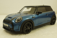 Mini Cooper S, blue/black, OT982, Otto 1:18