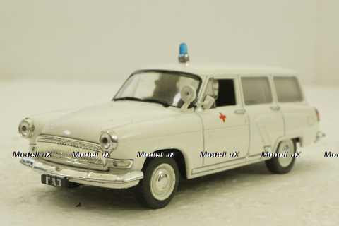 Газ-22Б, медицинский, Автомобиль на службе №65, 1:43 Вариант 2