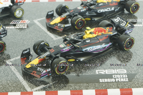 Red Bull RB16B #33, RB18 #1, RB19 #1, RB19 #11,  M. Verstappen – S. Perez, F1 SET BU38092-PACK, Формула 1, Bburago 1:43