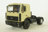 Маз-5432 тягач 1989г, желтый, 100428, АвтоИстория 1:43